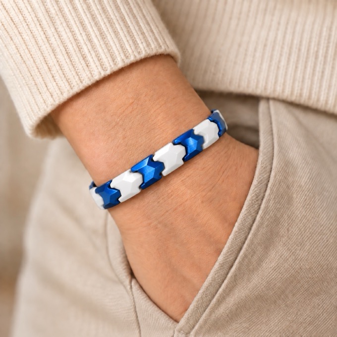 Cobalt Contrast Bracelet — alternate view