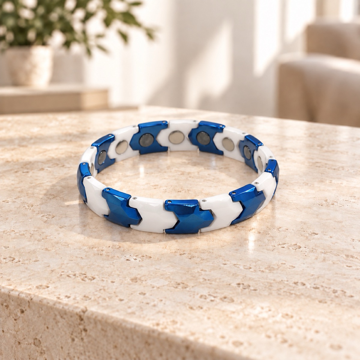 Cobalt Contrast Bracelet — image 3