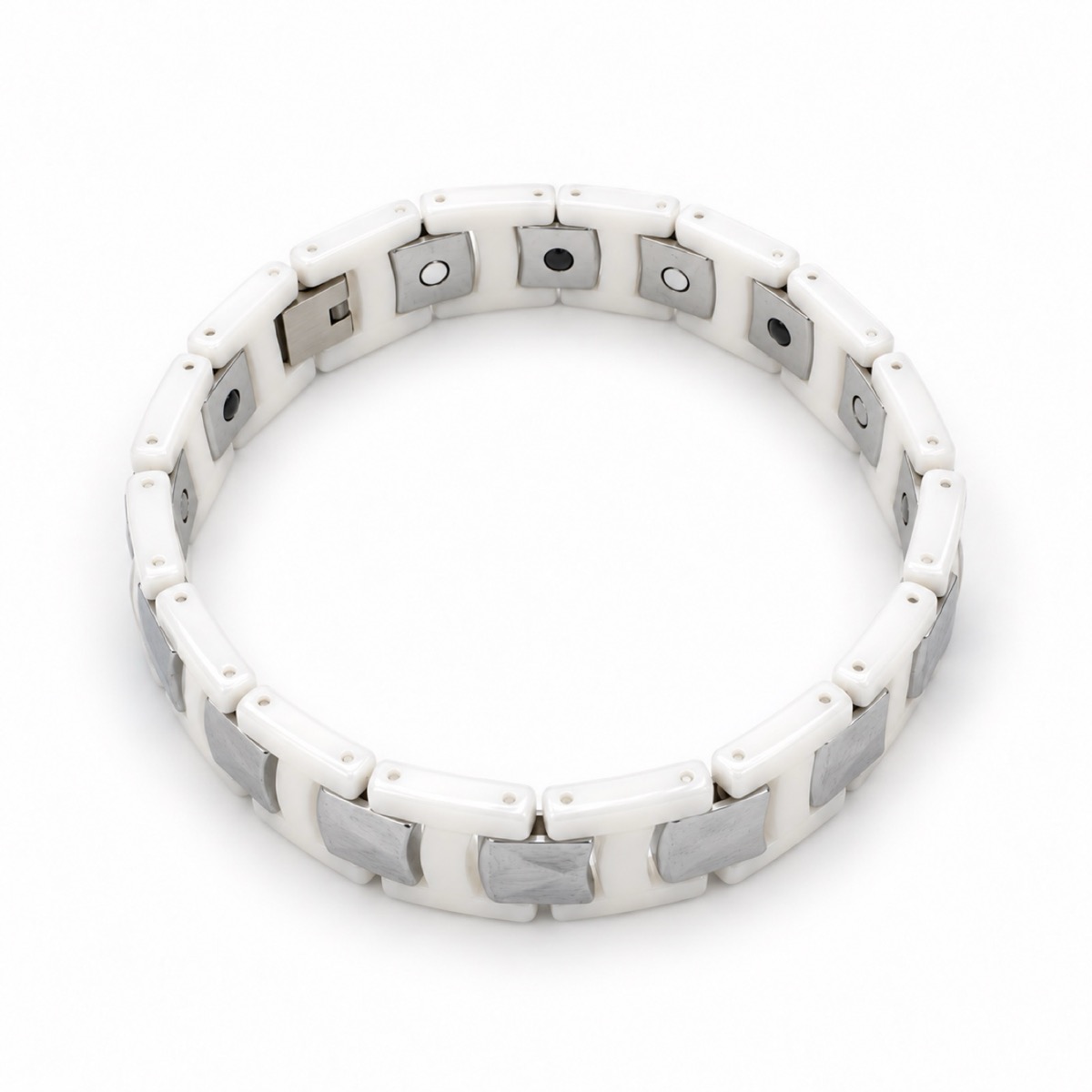 Silver Block Bracelet
