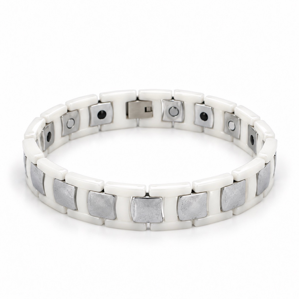 Silver Block Bracelet — image 5