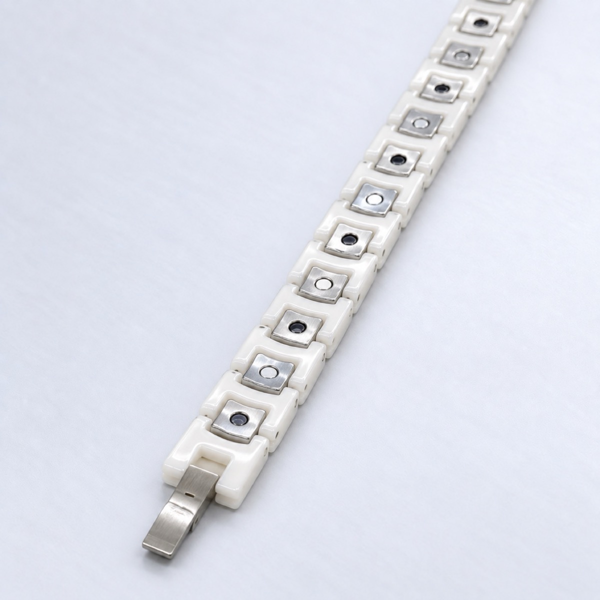 Silver Block Bracelet — image 6