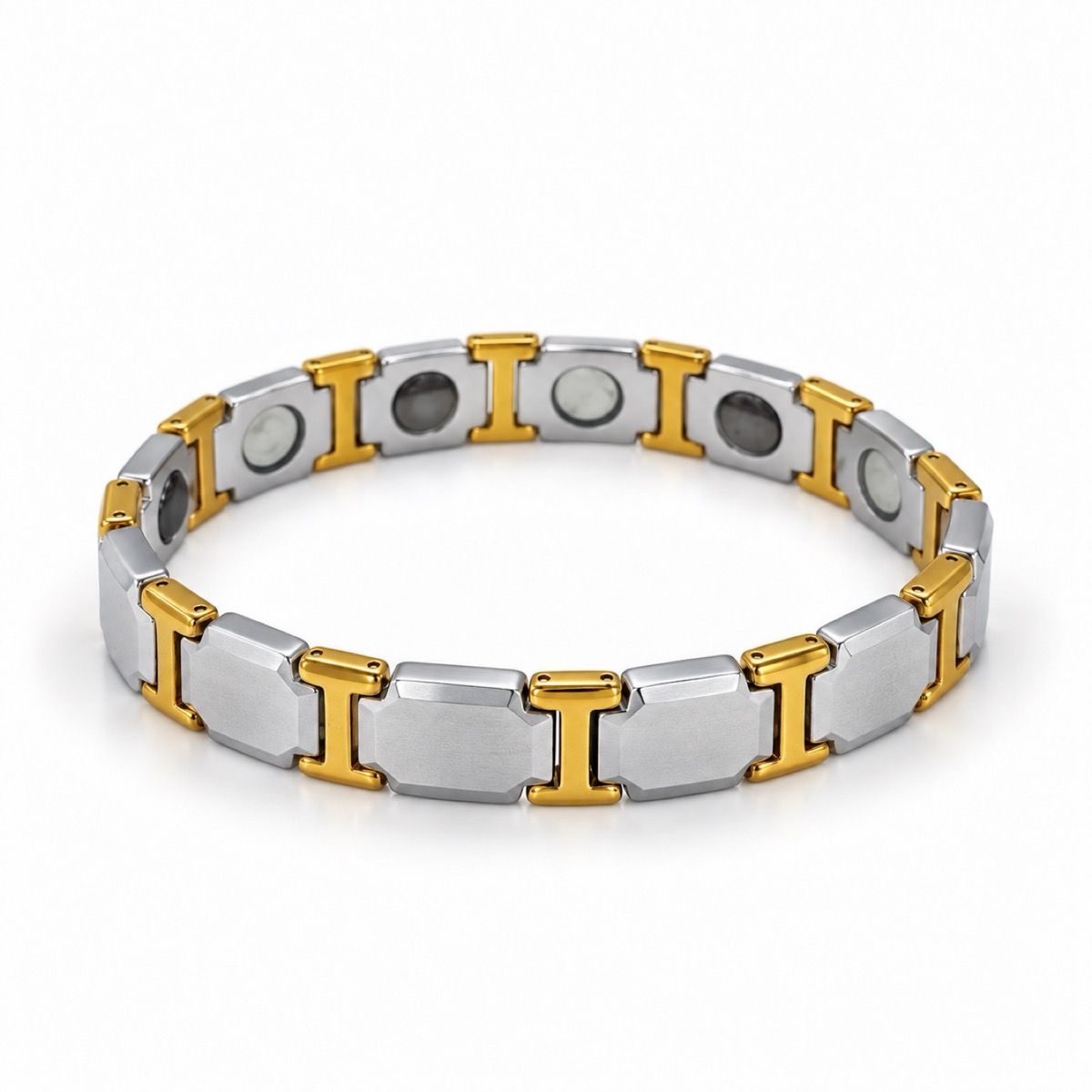 Silver & Gold Link Bracelet