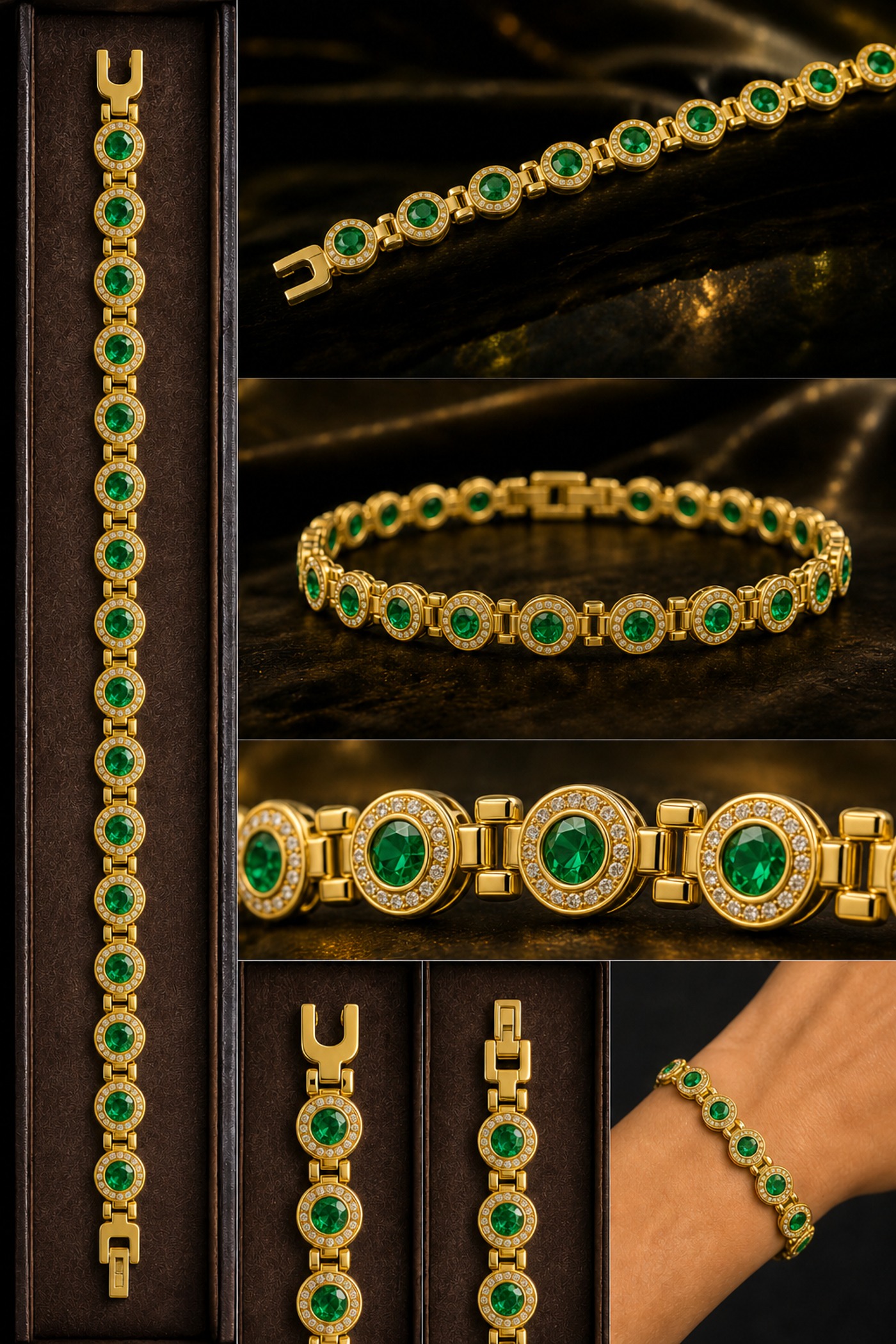 Verdant Halo Bracelet — image 3